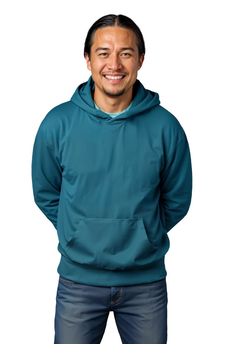 PSD gratuito hombre sonriente de mediana edad posando