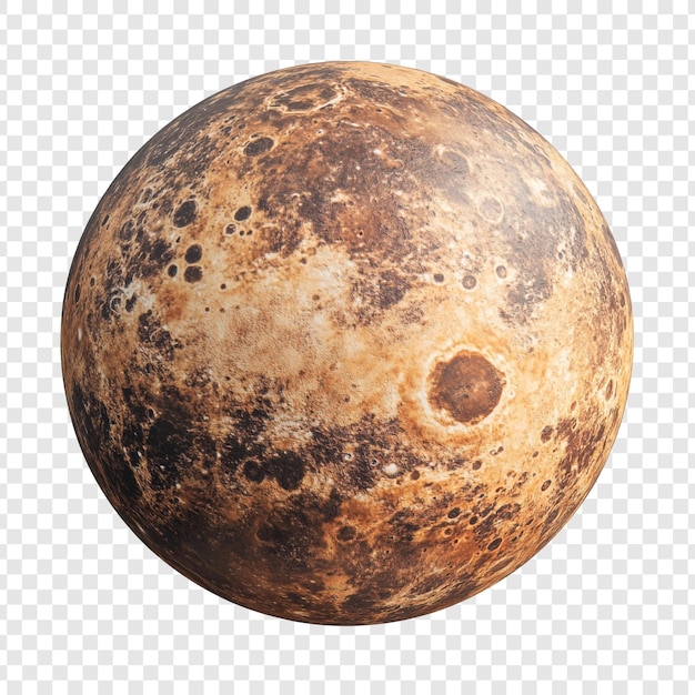 Iapetus Saturn Mysterious Moon Una representación detallada en 3D de Iapetus de dos tonos revelando sus cráteres superficiales y su coloración única