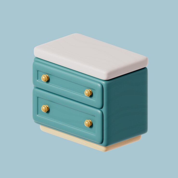 PSD gratuito icona 3d di mobili con bancone da cucina