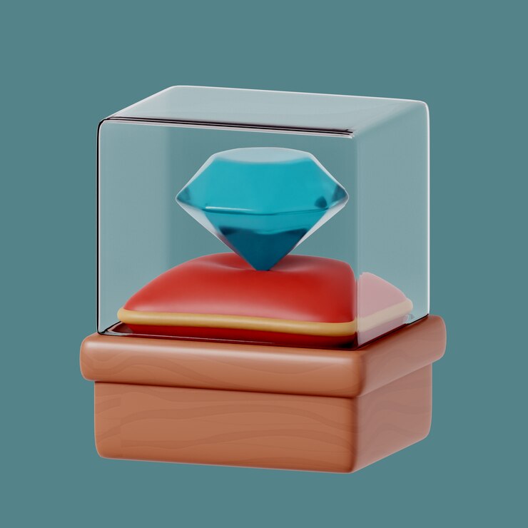 PSD gratuito icona del diamante del museo storico
