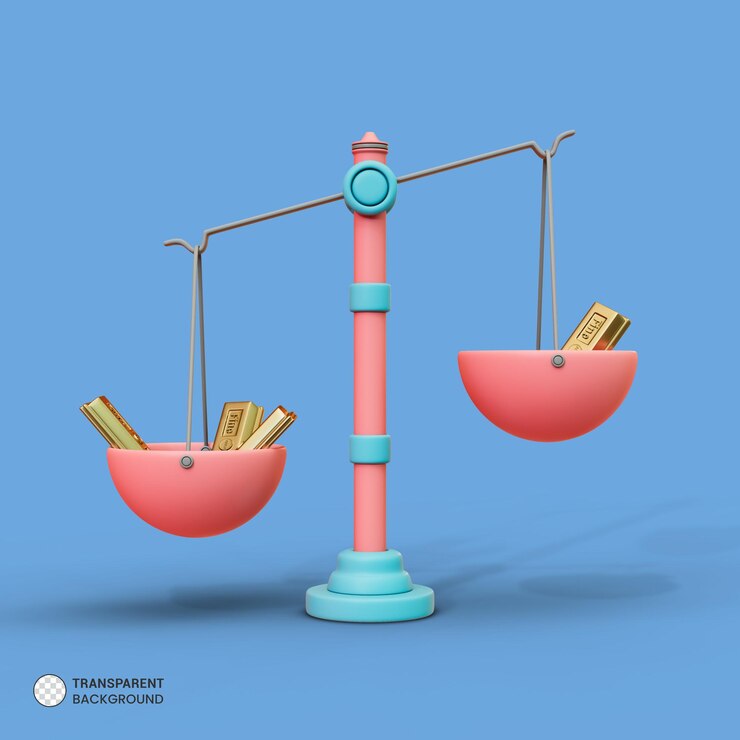 PSD gratuito icona della scala di misurazione del peso isolata illustrazione di rendering 3d