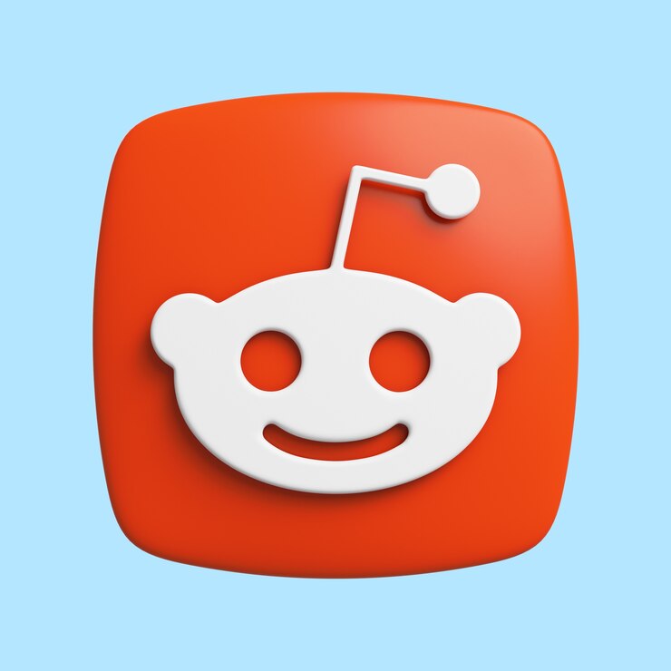 PSD gratuito icono 3d para aplicación de redes sociales.