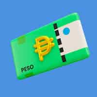 PSD gratuito icono 3d de finanzas y moneda