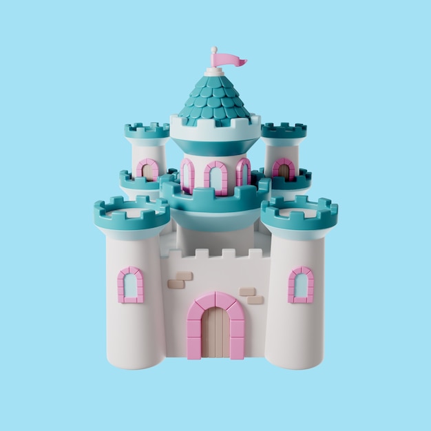 icono 3d para inspiración de cuento de hadas