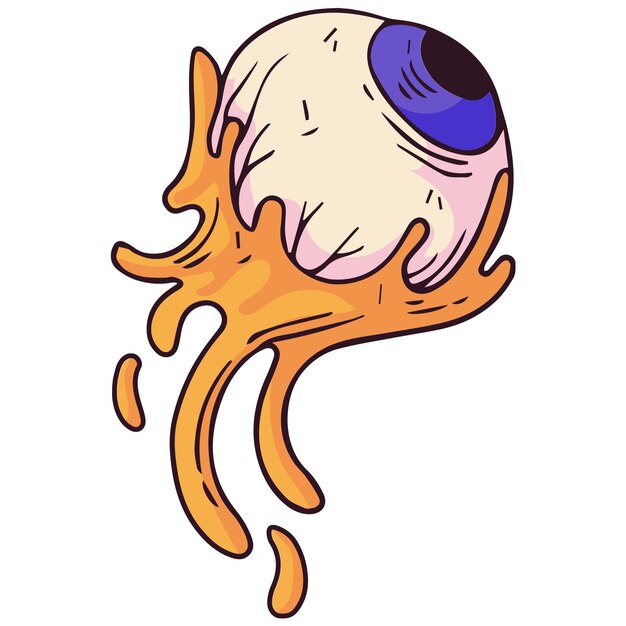 El icono de Halloween aislado
