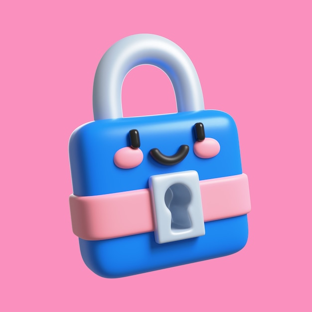 PSD gratuito icono de objeto 3d kawaii