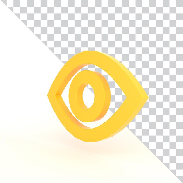 Icono del ojo lado derecho
