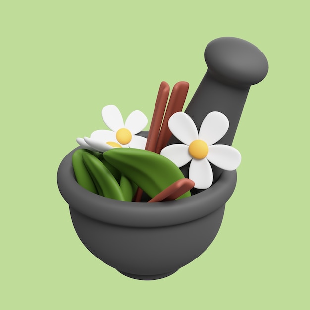 Icono de plantas de medicina alternativa