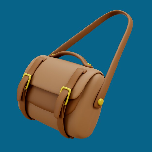 Icono de publicación 3d con bolsa