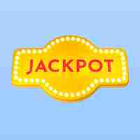 PSD gratuito icono de signo de jackpot de casino render