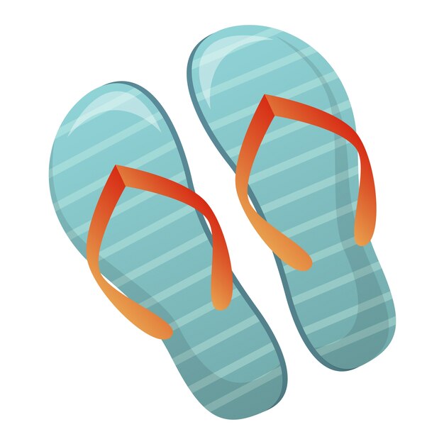 Icono de verano en gradiente