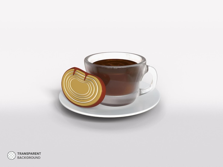 PSD Gratis ikon item sarapan terisolasi render 3d ilustrasi