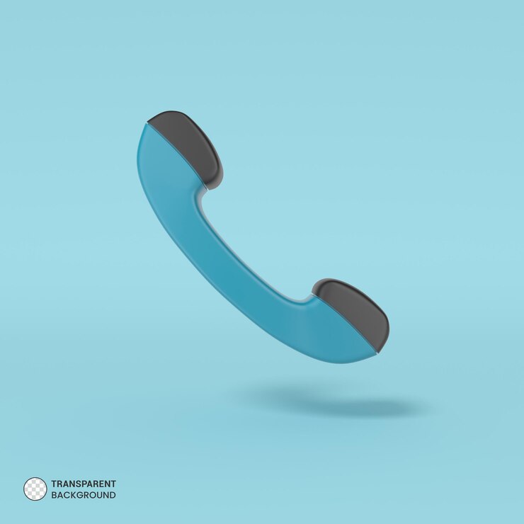 PSD Gratis ikon telepon retro terisolasi render 3d
