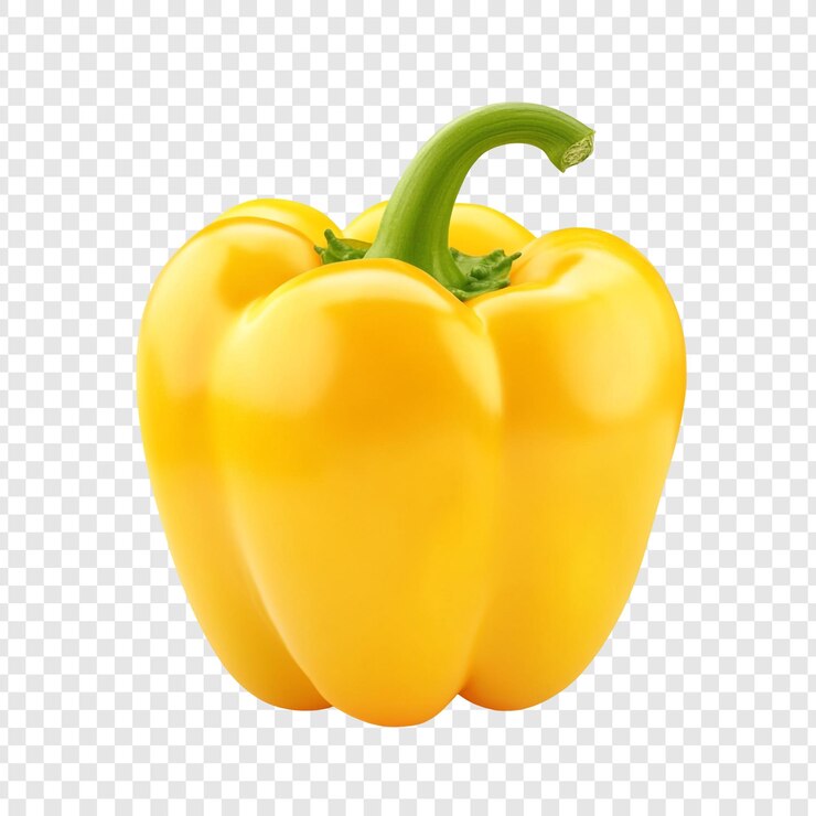 PSD gratuito il peperoncino giallo vibrante è una delizia fresca e salutare