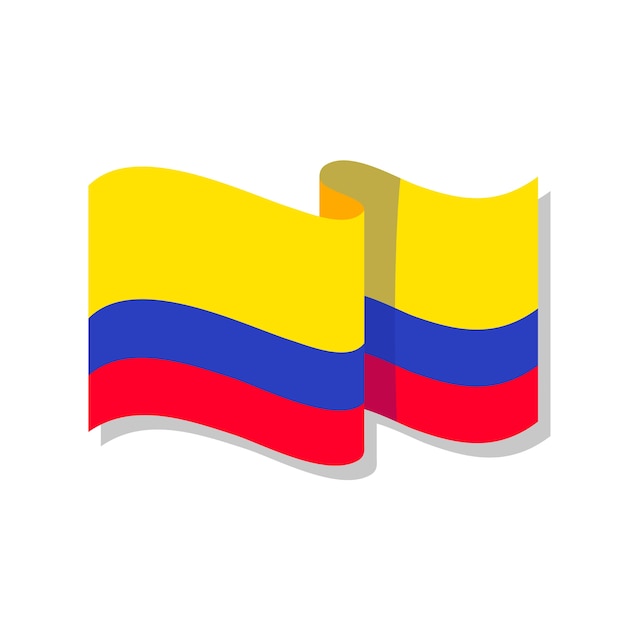 Illustratie van de latam-vlag