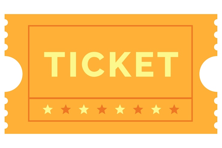 Gratis PSD illustratie van de ticketcontroller