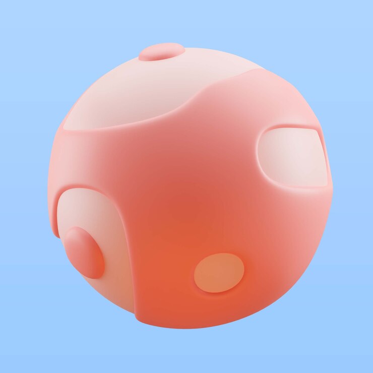 PSD gratuito illustrazione 3d del pianeta nella cintura dello zodiaco