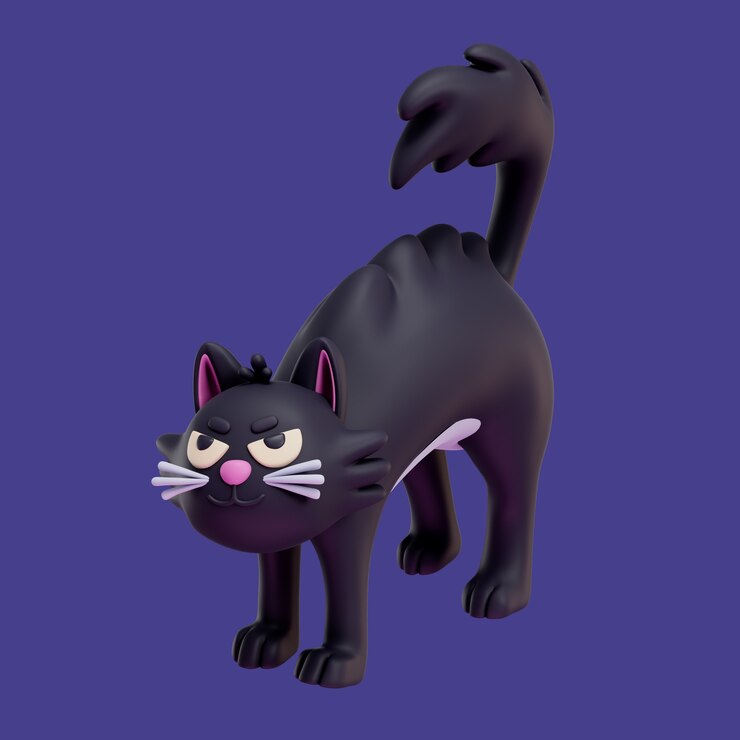 PSD gratuito illustrazione 3d dell'elemento di halloween