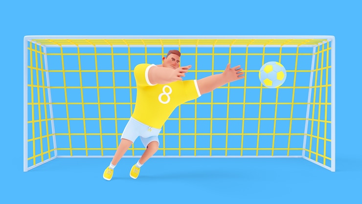 PSD gratuito illustrazione 3d dell'uomo atletico che fa attività sportive