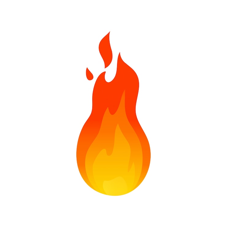 PSD gratuito illustrazione dell'elemento fuoco