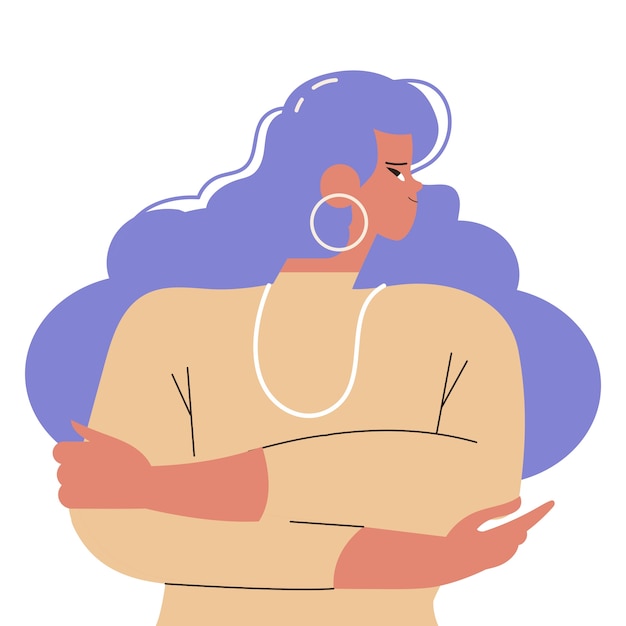 Ilustración de amor propio