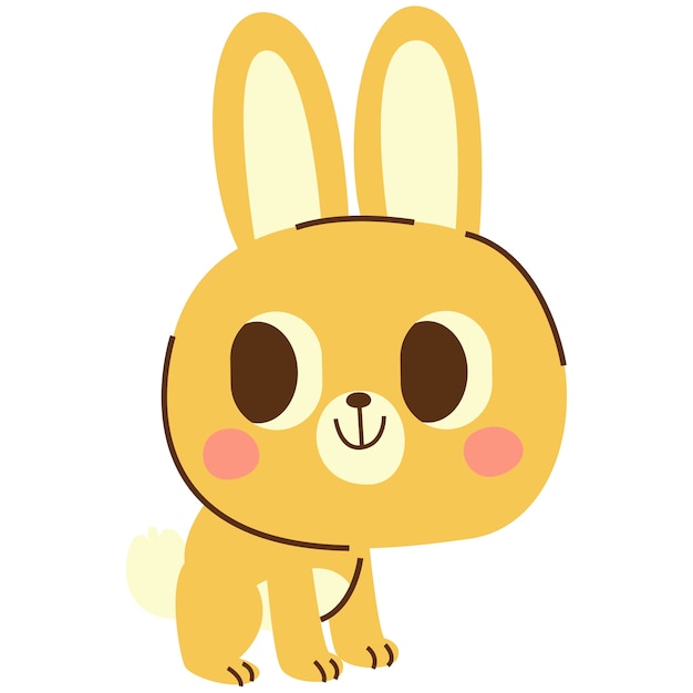 Ilustración de animales de dibujos animados