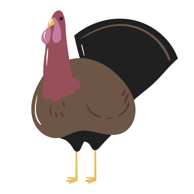 Ilustración de animales de granja aislados