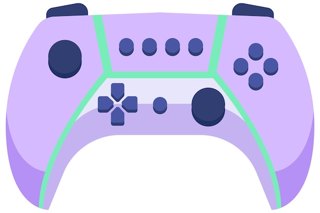 Ilustración de controlador de juego