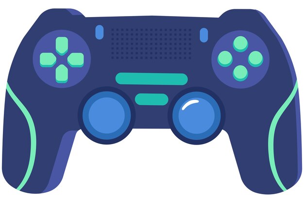 Ilustración de controlador de juego