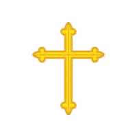 PSD gratuito ilustración de una cruz ornamental