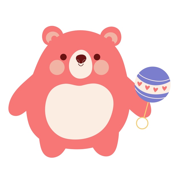 Ilustración de diseño de babyshower de niño