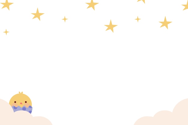Ilustración de diseño de babyshower de niño
