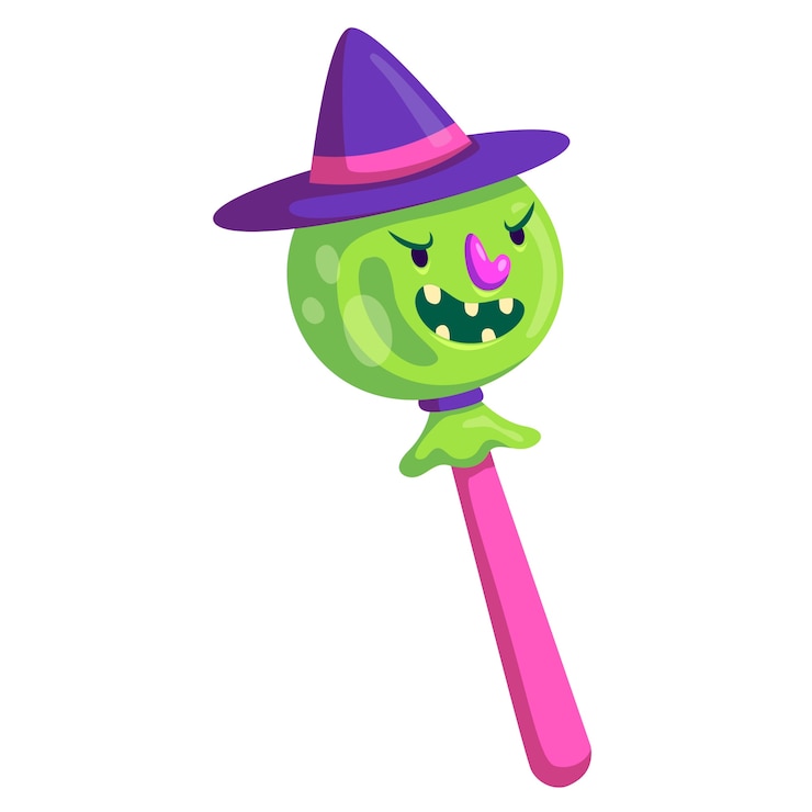 PSD gratuito ilustración de los dulces de halloween