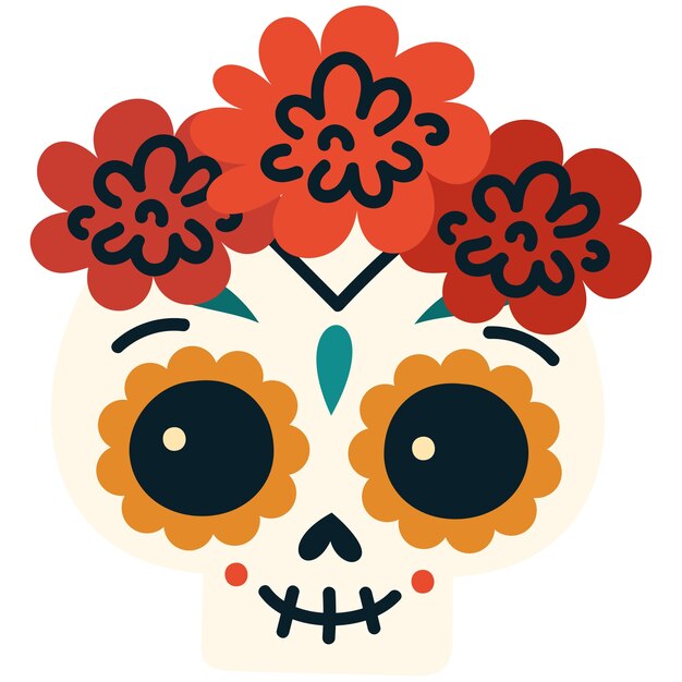 Ilustración del elemento Dia de muertos