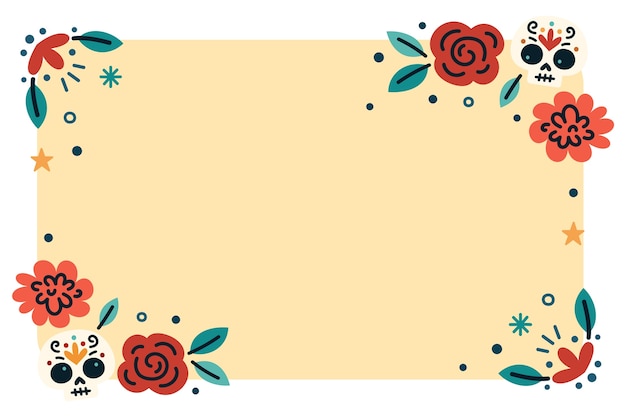 Ilustración del elemento Dia de muertos