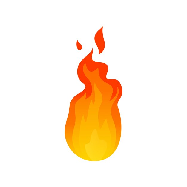 Ilustración del elemento fuego