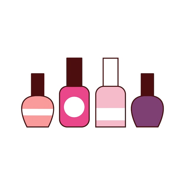 Ilustración de estudio de uñas