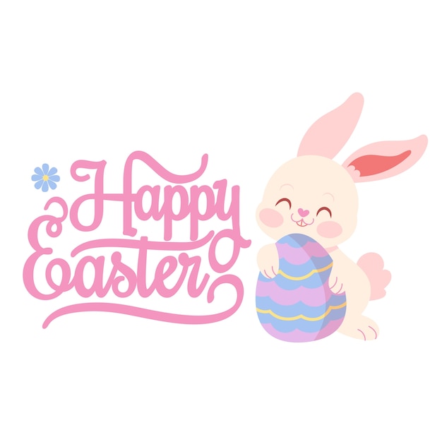 Ilustración de una feliz Pascua