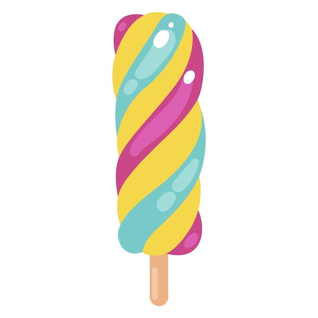 Ilustración de helado