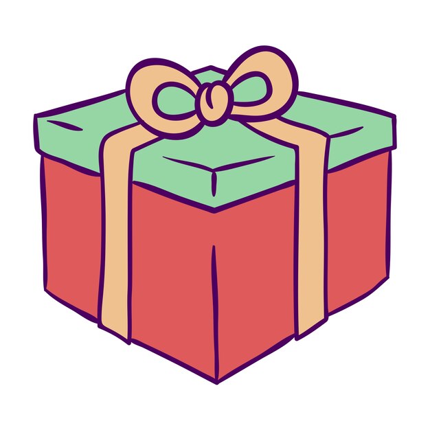 Ilustración del icono de cumpleaños dibujada a mano