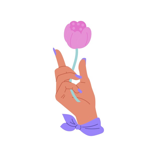 Ilustración del icono del día de la mujer