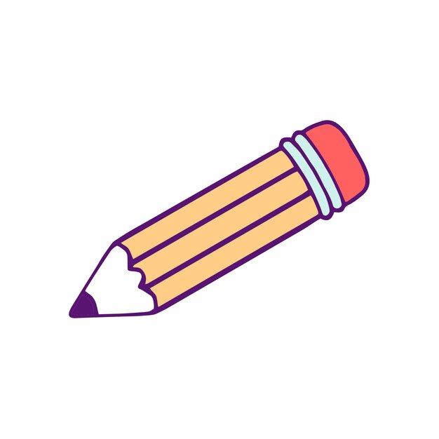 Ilustración con lápiz de dibujos animados