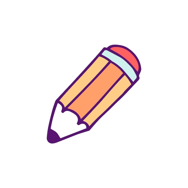 Ilustración con lápiz de dibujos animados