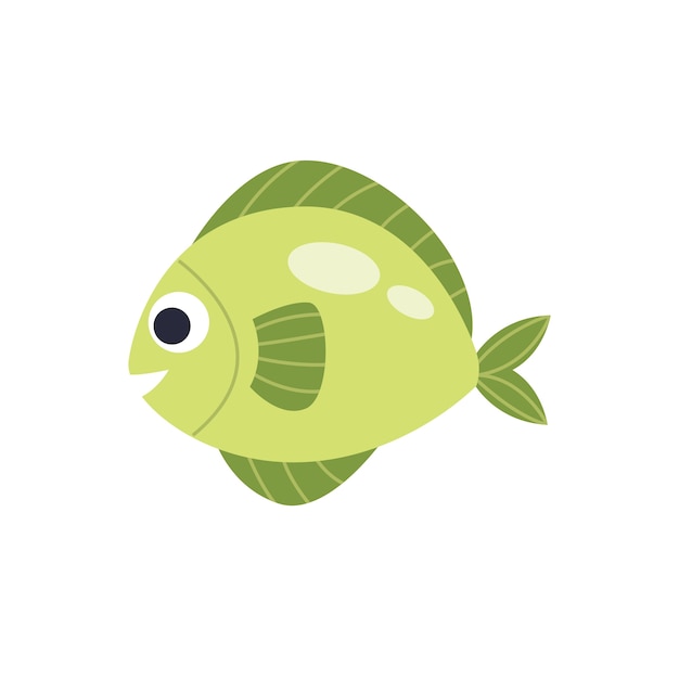 Ilustración de peces de colores