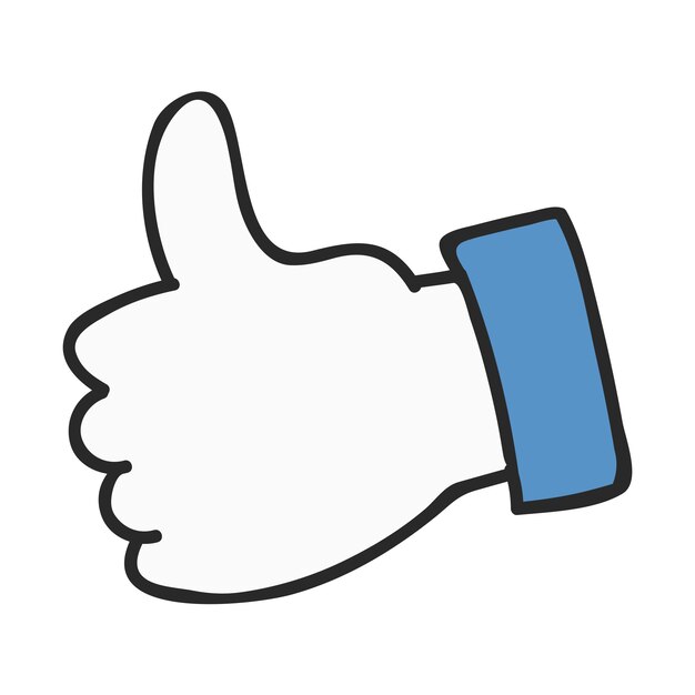 Ilustración de pegatinas de las redes sociales aisladas