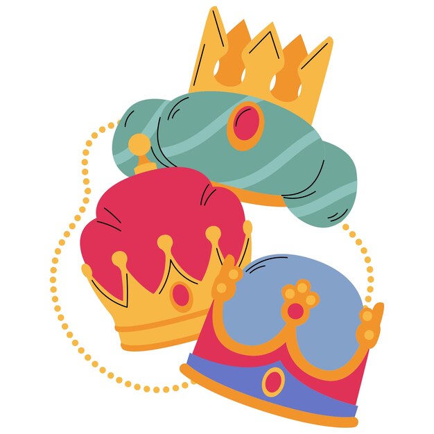 Ilustración de Reyes Magos