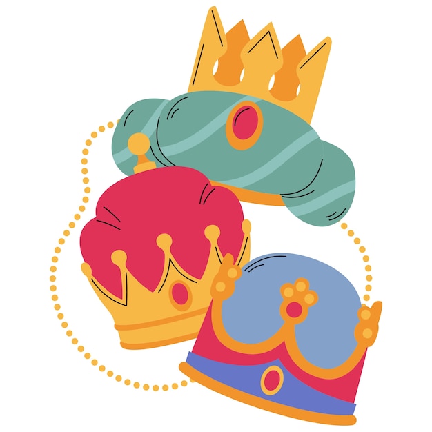Ilustración de Reyes Magos