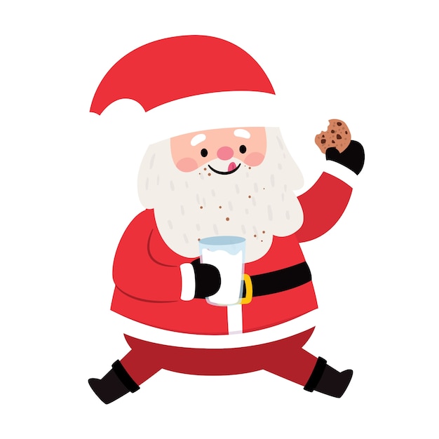 Ilustración de Santa Claus de Navidad