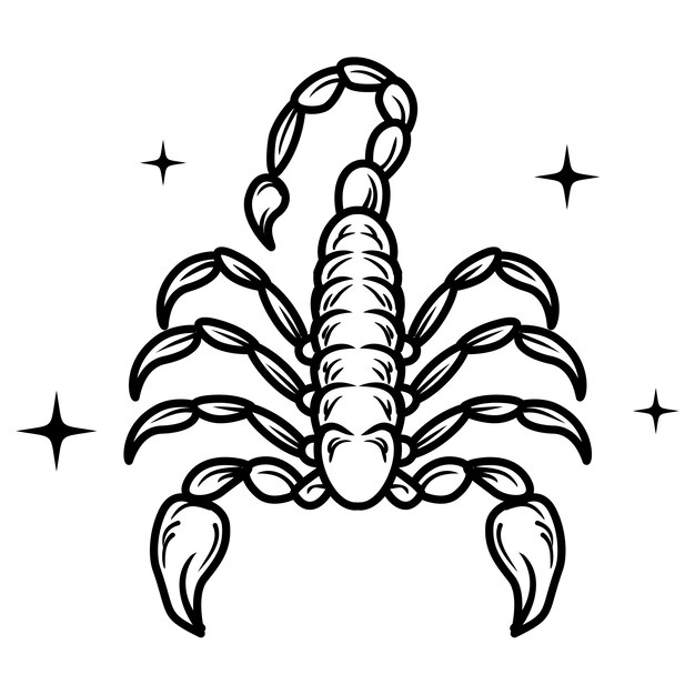 Ilustración del signo del zodiaco