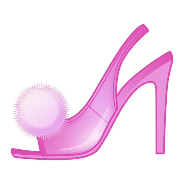 Ilustración de zapatos de diseño plano y2k